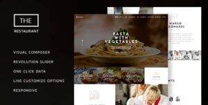 The Restaurant – Restaurant and Catering One Page Theme 1.4
