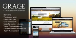 Grace – A Responsive Church WordPress Theme 2.0