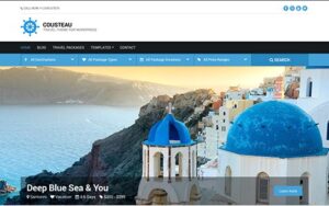 CSS Igniter Cousteau WordPress Theme 1.8
