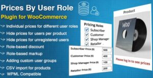WooCommerce Prices By User Role 5.2.1