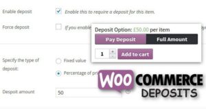 WooCommerce Deposits Partial Payments Plugin 4.3.1
