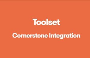 Toolset Cornerstone Integration 1.2