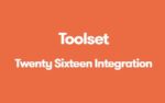 Toolset Twenty Sixteen Integration 1.4.1