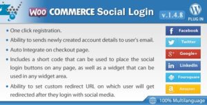 WooCommerce Social Login By Wpweb 2.5.7