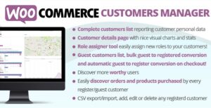 WooCommerce Customers Manager 29.5