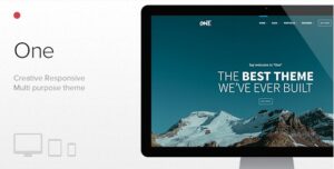 One – The Creative Multipurpose Portfolio Theme 1.8.6