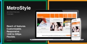 MetroStyle – Responsive All Purpose WordPress Theme 1.5.3