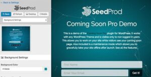 SeedProd Coming Soon Pro 6.17.4