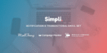 Simpli – Notification & Transactional Email Templates with Online Builder 1.0
