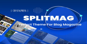 Splitmag – Magazine Style and Blog WordPress Theme