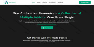 Star Addons for Elementor – WordPress Addons and Widgets Plugin for Elementor Website Builder WordPress Plugin