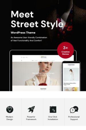 Street Style – Fashion & Lifestyle Personal Blog WordPress Theme 2.2