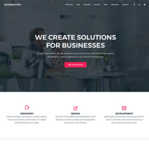 StudioPress Business Pro Genesis WordPress Theme 1.1.0
