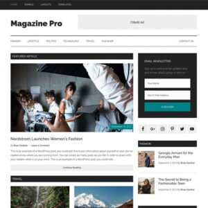 StudioPress Magazine Pro Genesis WordPress Theme 3.7.0
