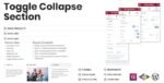 TOGGLE COLLAPSE SECTION ELEMENTOR ADDON 1.0.6