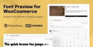 TW Font Preview for WooCommerce 1.0.0