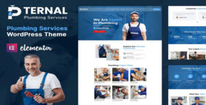Ternal – Plumber, Handyman and Repair Services WordPress Theme