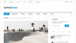 Theme Junkie – SuperNews 2.2.0