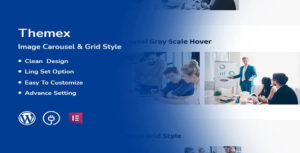 Themex – Image Carousel & Grid Style Responsive Elementor WordPress Plugin