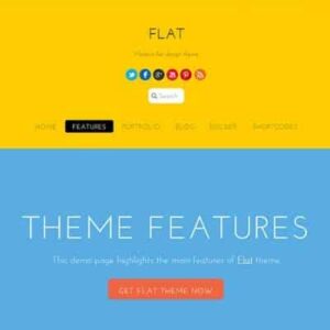 Themify Flat WordPress Theme 7.1.0