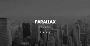 Themify Parallax Wordpress Theme With Licence