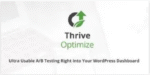 Thrive Themes Optimize Plugin 2.8