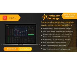 Tradexpro Exchange – Crypto Buy Sell and Trading platform, ERC20 and BEP20 Tokens Supported 2.9.4
