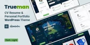 Trueman – Personal Portfolio WordPress Theme 1.2.1
