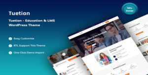 Tuetion – Education and LMS WordPress Theme