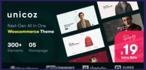 Unicoz – Elementor WooCommerce Theme 1.0.1