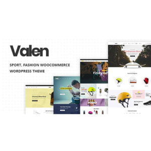 Valen Sport Fashion WooCommerce WordPress Theme 2.3