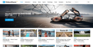 VideoShare Pro – WordPress Video Theme