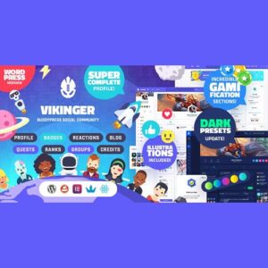 Vikinger BuddyPress and GamiPress Social Community 1.9.17
