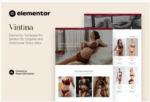 Vintina – Lingerie & Underwear Store Elementor Template Kit