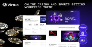 Virtuo – Online Casino and Sports Betting WordPress Theme