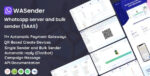 WASender (ACTIVATED) Whatsapp server & bulk sender (SAAS) AM Coders 2.3