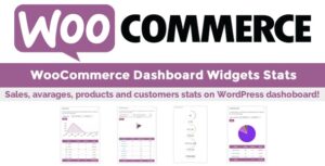 WOOCOMMERCE DASHBOARD WIDGETS STATS 5.6