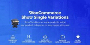 WOOCOMMERCE SHOW VARIATIONS AS SINGLE PRODUCTS 1.3.19