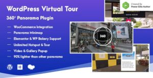 WORDPRESS VIRTUAL TOUR 360 PANORAMA PLUGIN 1.2.1