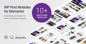 WP POST MODULES FOR ELEMENTOR 1.8.1