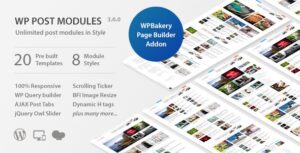 WP Post Modules for NewsPaper and Magazine Layouts 3.3.0