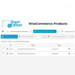 WP Sheet Editor WooCommerce Products 1.8.9