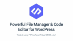 WPIDE File Manager & Code Editor Premium 3.4.1