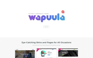Wapuula – Multipurpose Corporate WordPress theme 1.1.0