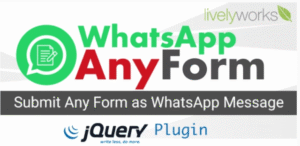 WhatsApp AnyForm – Submit Form as WhatsApp Message | WhatsApp Contact Form – jQuery Plugin 2.0.0