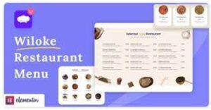 Wiloke Restaurant Menu for Elementor 1.0.23