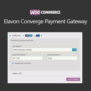 WooCommerce Elavon Converge Payment Gateway 2.14.0