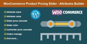 WooCommerce Product Pricing Slider – Attributes Builder 1.2