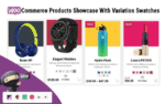WooCommerce Products Showcase With Variation Swatches WordPress Plugin 1.0.0