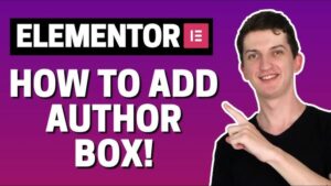 WordPress Author Box for Elementor 1.0.3